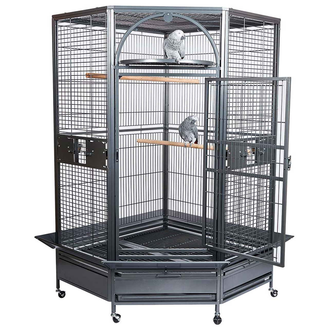 Optimized parrot cage