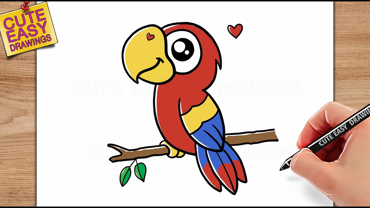 Vibrant Parrot Illustration